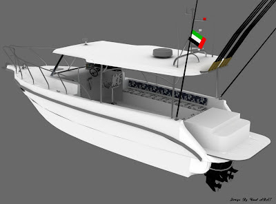 Fiber Balıkçı Teknesi tasarımı